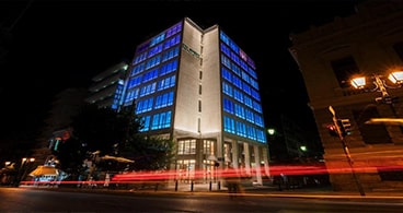 Brown Kubic Hotel